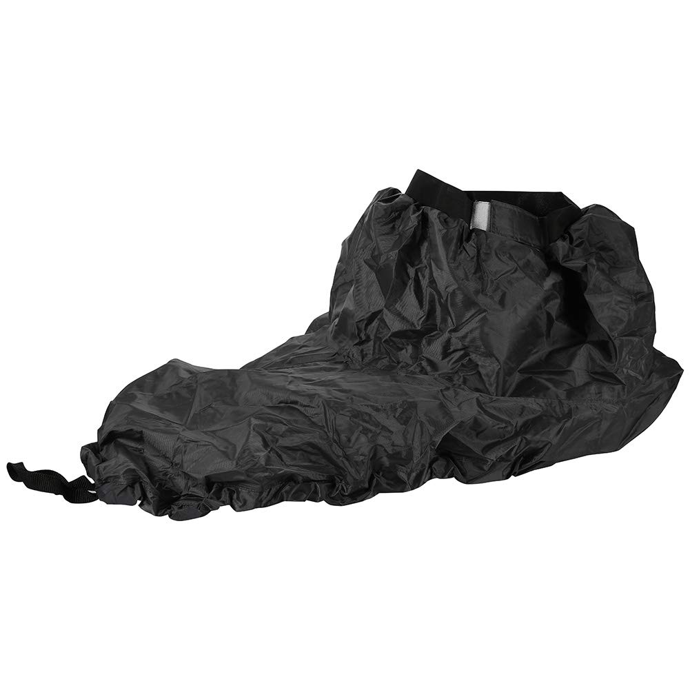 **Acouto Adjustable Kayak Spray Skirt Cover - Nylon Waterproof Kayaking Accessory for Canoe & Kayak (Black) - Perfect for Whitewater, Sea & Recreational Kayaking**