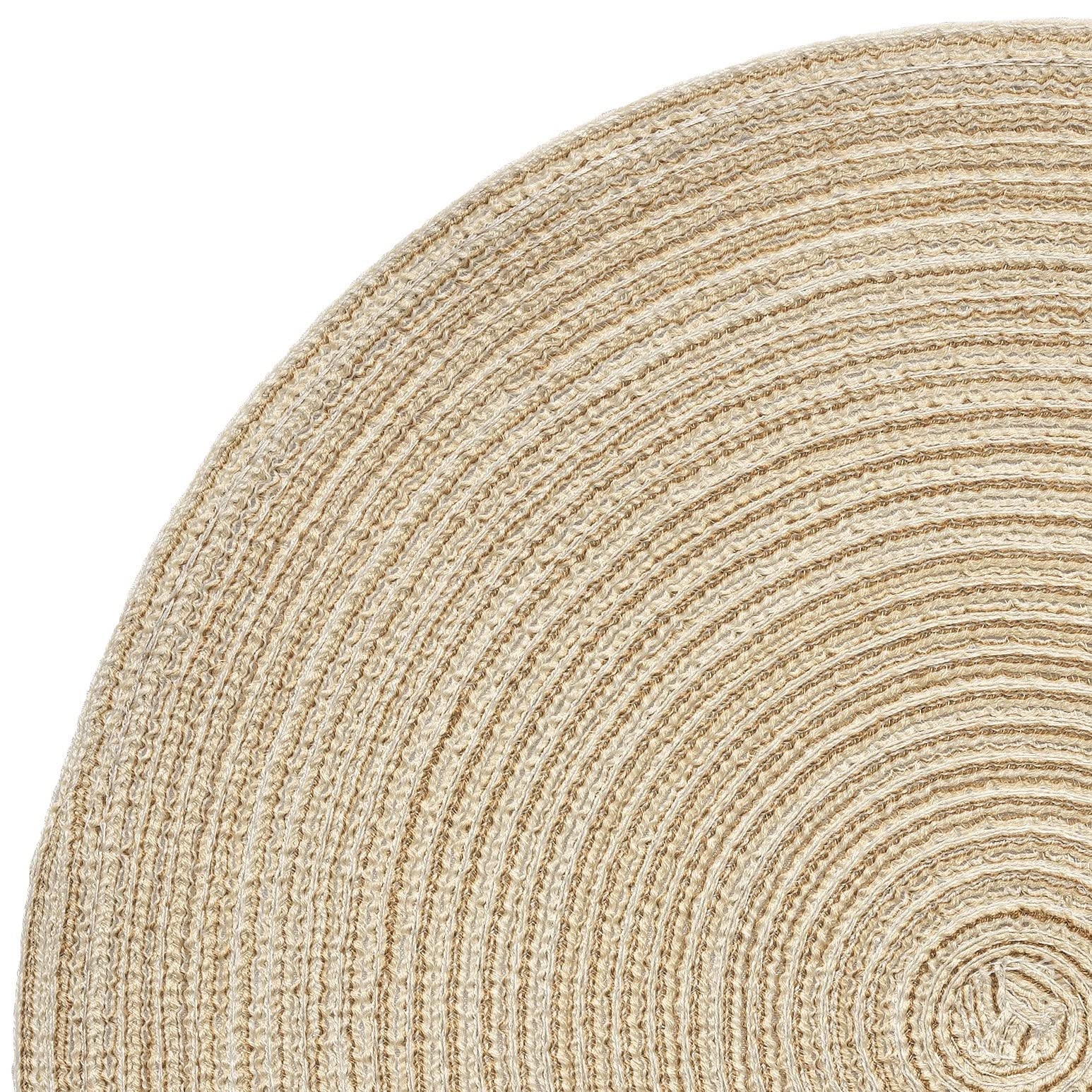 120-Pack Washable & Heat-Resistant Woven Polyester Table Mats - Handcrafted Beige Centerpiece Placemats for Dining & Entertaining | Easy Clean Monaco Design for Parties, Weddings & Home Decor