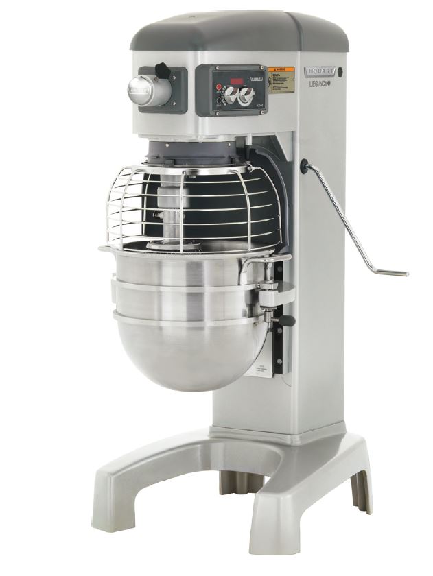 Hobart Legacy+ HL300 1STD 30 Qt Planetary Floor Mixer - 0.75 HP, 200-240V, 3 Phase - Perfect for Bakeries, Restaurants & Commercial Kitchens