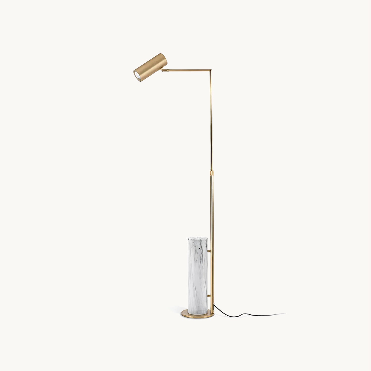 Modern Dimmable LED High Floor Lamp for Living Room - Adjustable Brightness, Tall Standing Light for Bedroom, Office & Reading Corner - Warm White to Cool Daylight (3000K-6500K)