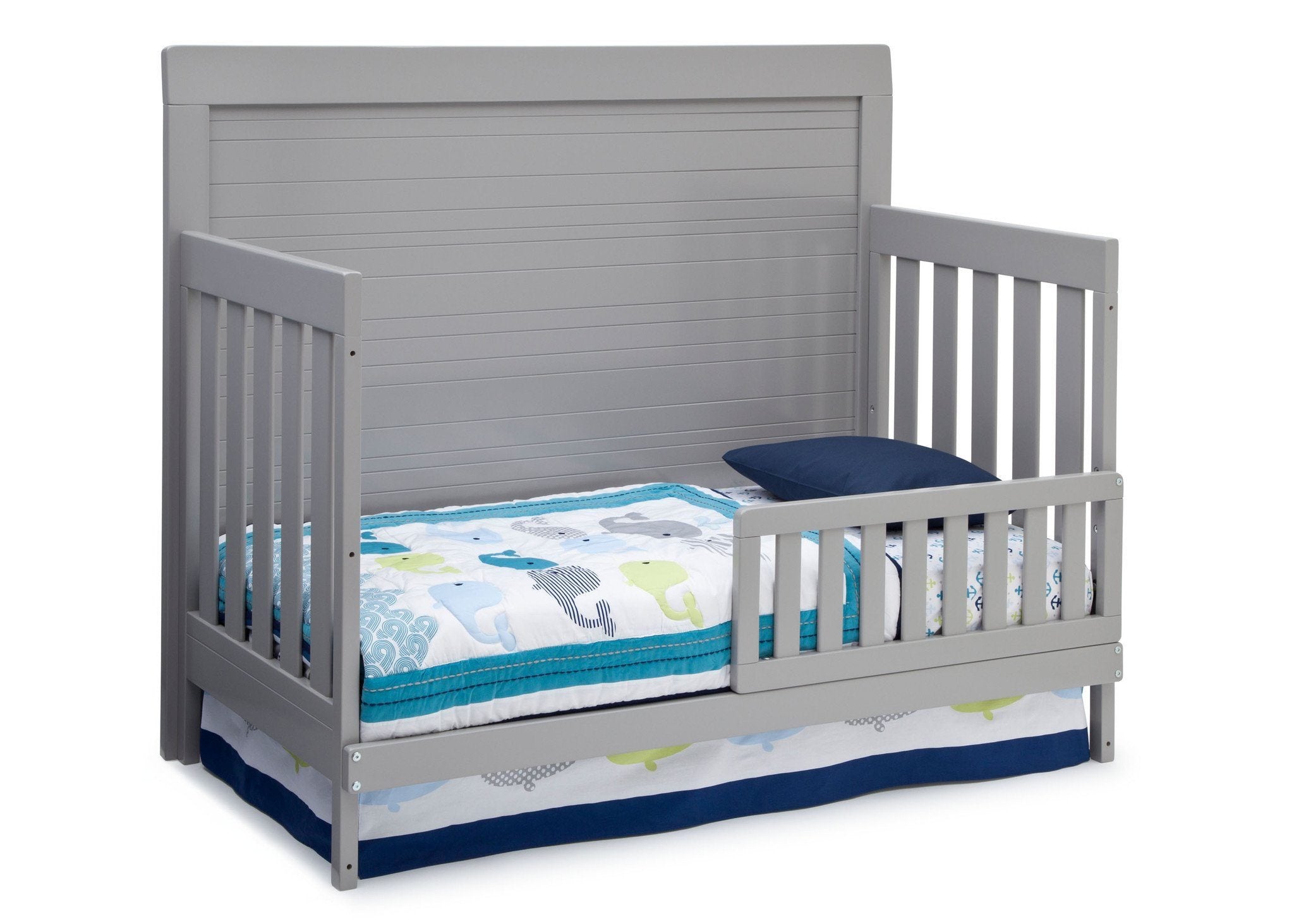 Rowen 4-in-1 Convertible Baby Crib - Toddler Bed, Daybed & Full-Size Bed - Safe Nursery Furniture for Newborns to Teens - Perfect for Bedrooms, Daycare & Guest Rooms