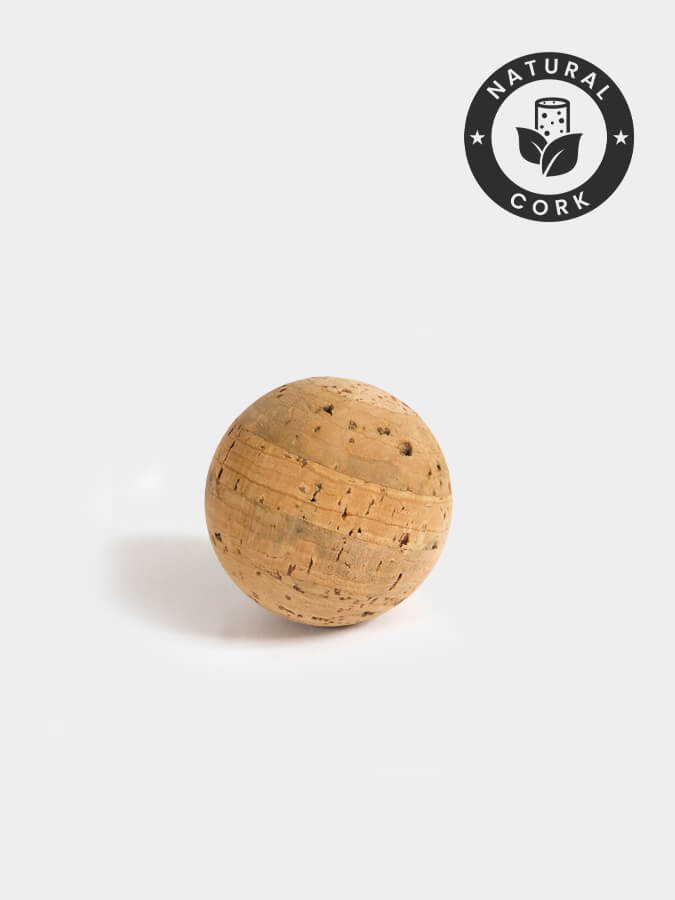 Premium Cork Massage Balls for Yoga, Myofascial Release & Trigger Point Therapy - Natural Eco-Friendly Yoga Accessories for Athletes & Physical Therapy