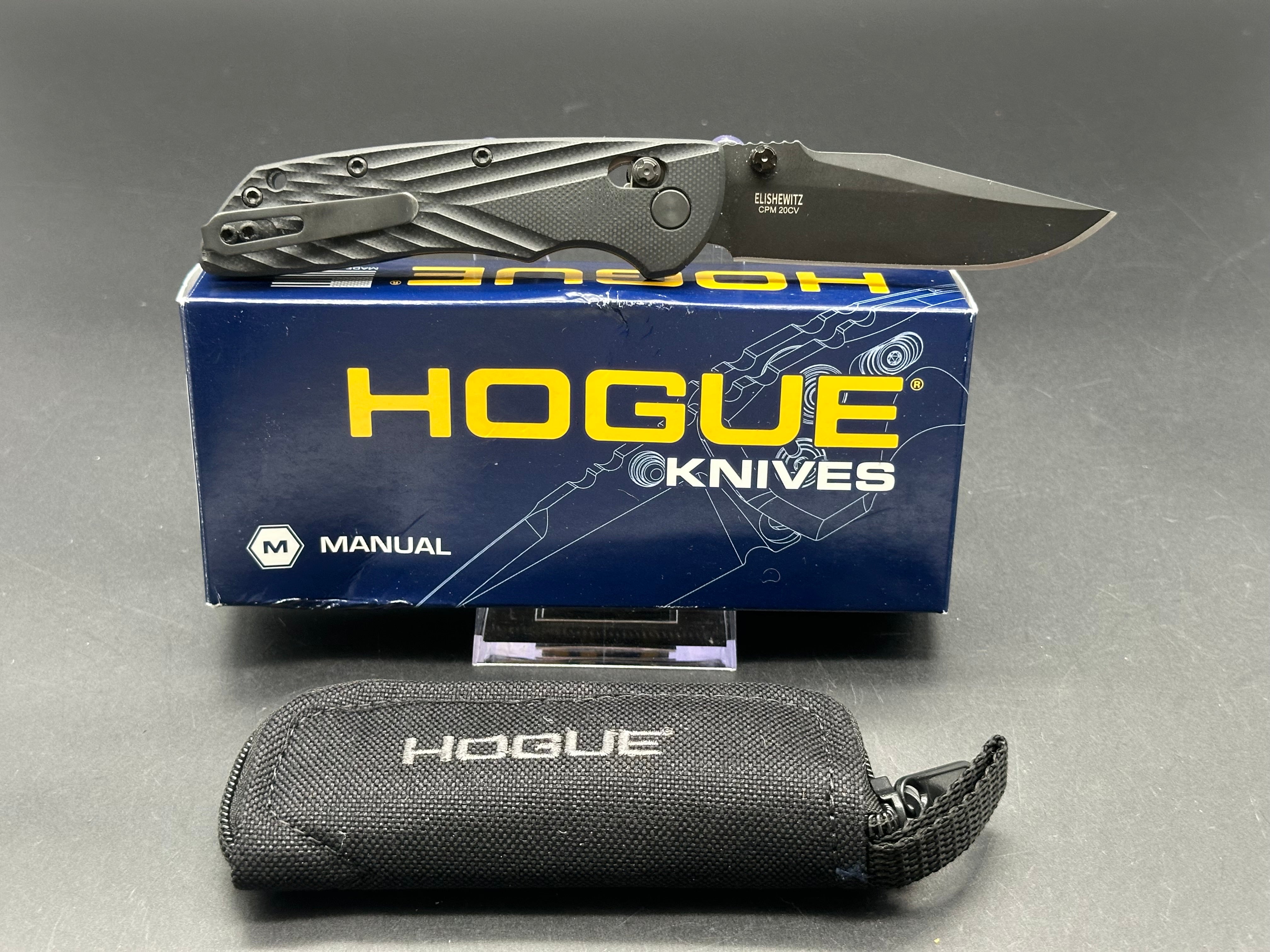 Hogue Deka Clip Point Folding Pocket Knife - 3.25