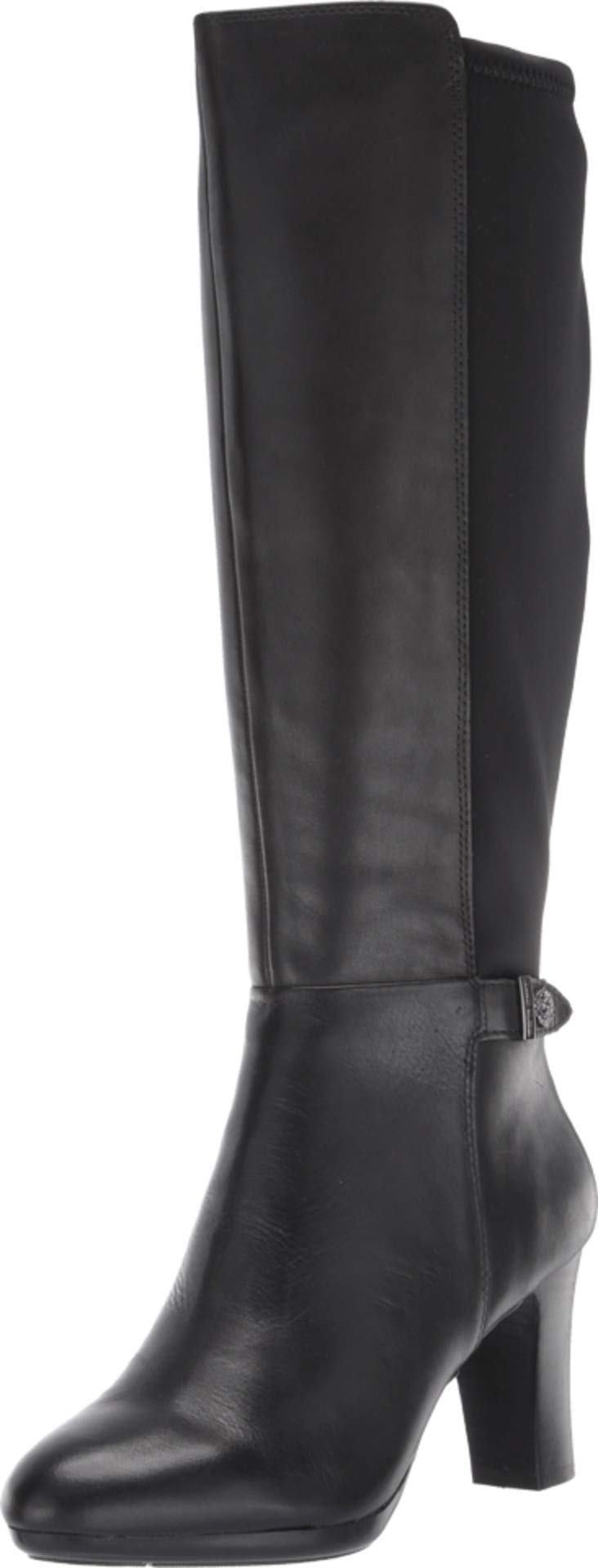 Anne Klein Women's Silence Wide Calf Boots - Comfortable Knee-High Winter Boots for Women, Perfect for Office, Travel & Cold Weather Outfits