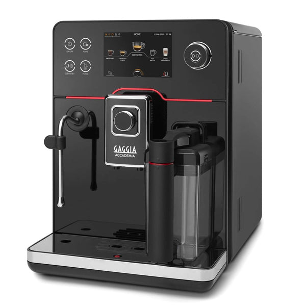 Gaggia Accademia Super Automatic Espresso Machine with Milk Frother - Premium Home & Office Coffee Maker for Cappuccino & Latte Lovers