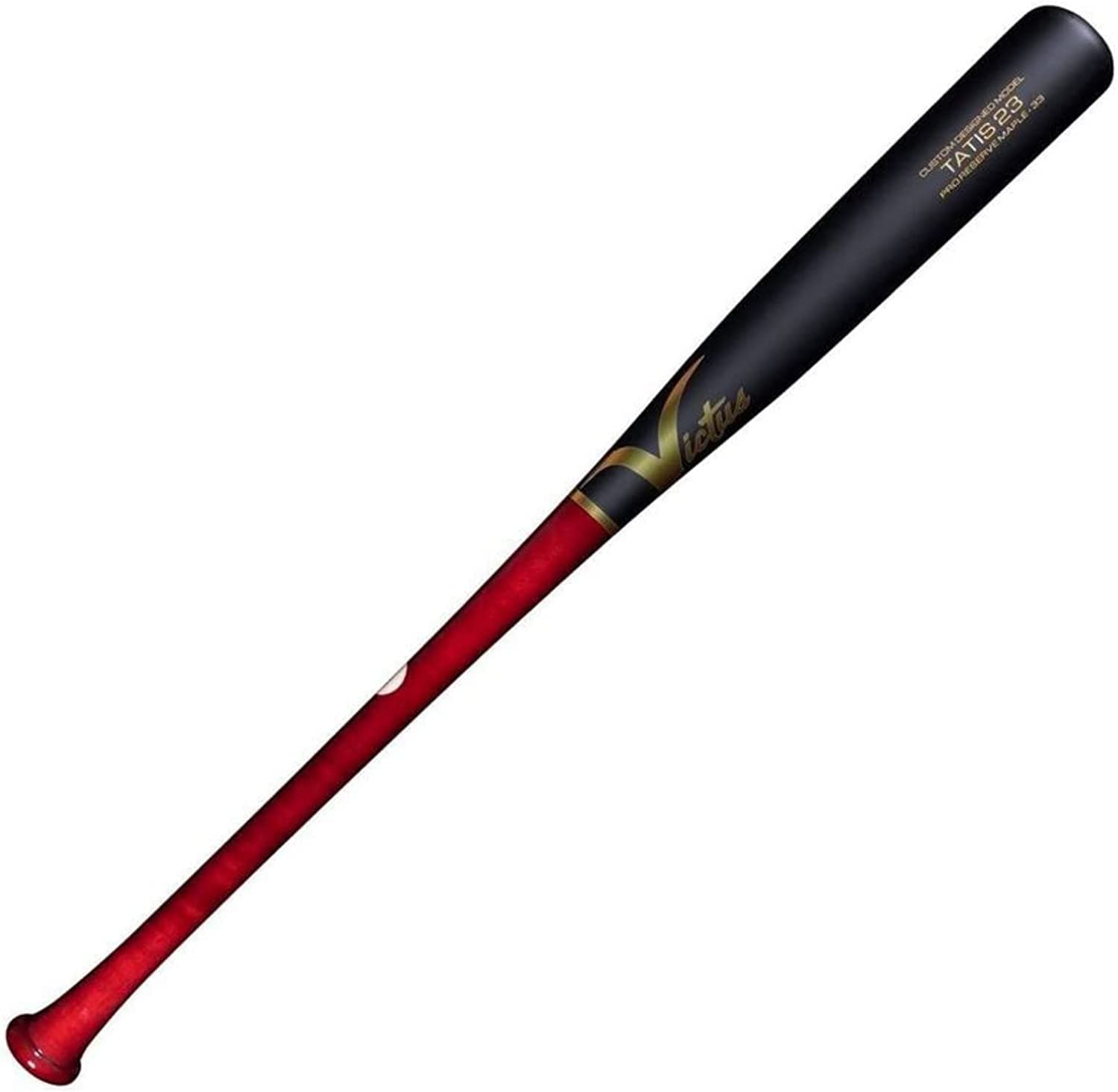 Marucci Victus TATIS23 Pro Reserve Baseball Bat - Cherry/Flat Black Maple Wood - In Stock Now | Perfect for MLB Training, College Games & Youth League Practice