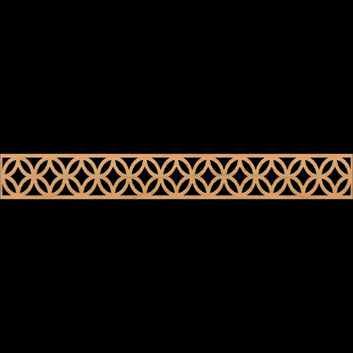 Crosby Fretwork Moulding - Decorative Wood Trim for Home & Furniture DIY Projects - Perfect for Cabinets, Doors, and Wall Accents