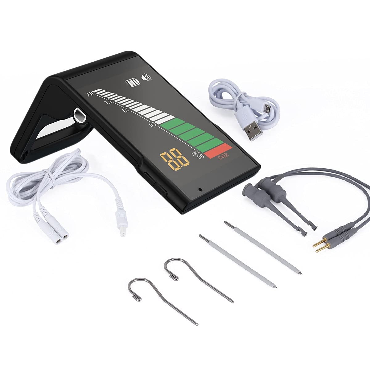 Endo Materials MINI Apex Locator - Portable Dental Root Canal Measurement Device for Endodontists | Precise Endodontic Treatment & Dental Clinic Use