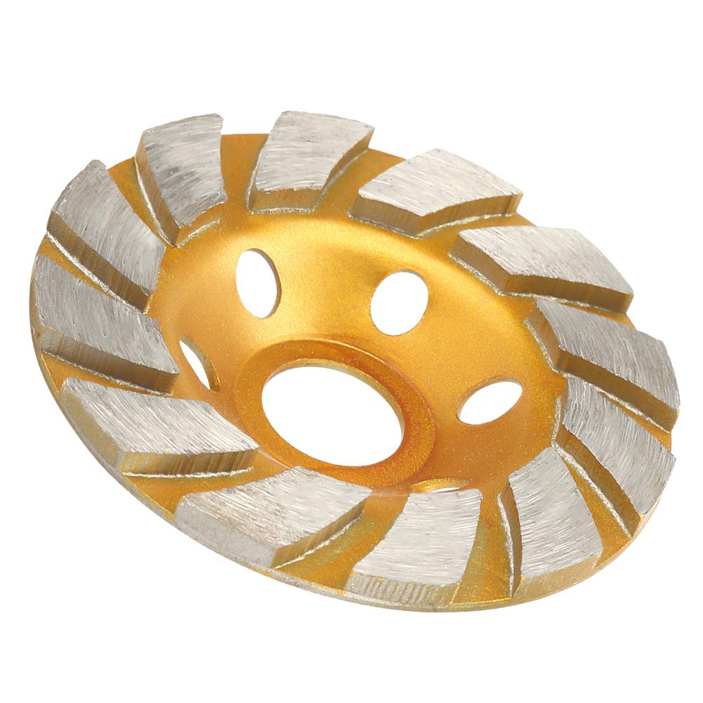 100mm Diamond Grinding Wheel for Jewelry, Glass, Rock & Ceramics - Round Segment Grinder Disc & Lap Disk for Precision Cutting, Polishing & Shaping - Perfect for DIY Crafts, Stone Carving & Metalworking Projects