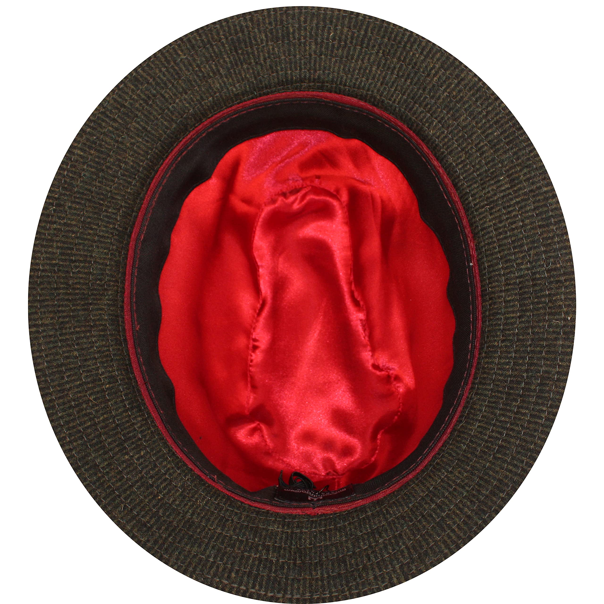 Stylish Wool Fedora Hat for Men & Women - Classic Irish Walking Hat with Wide Brim - Perfect for Outdoor Adventures, Travel & Fashion
