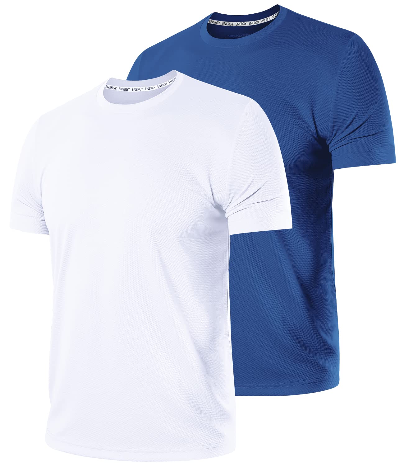 Men's Workout Shirts - Moisture Wicking Quick Dry Athletic Performance T-Shirts for Gym & Running | Ideal for Training, Sports & Active Lifestyles