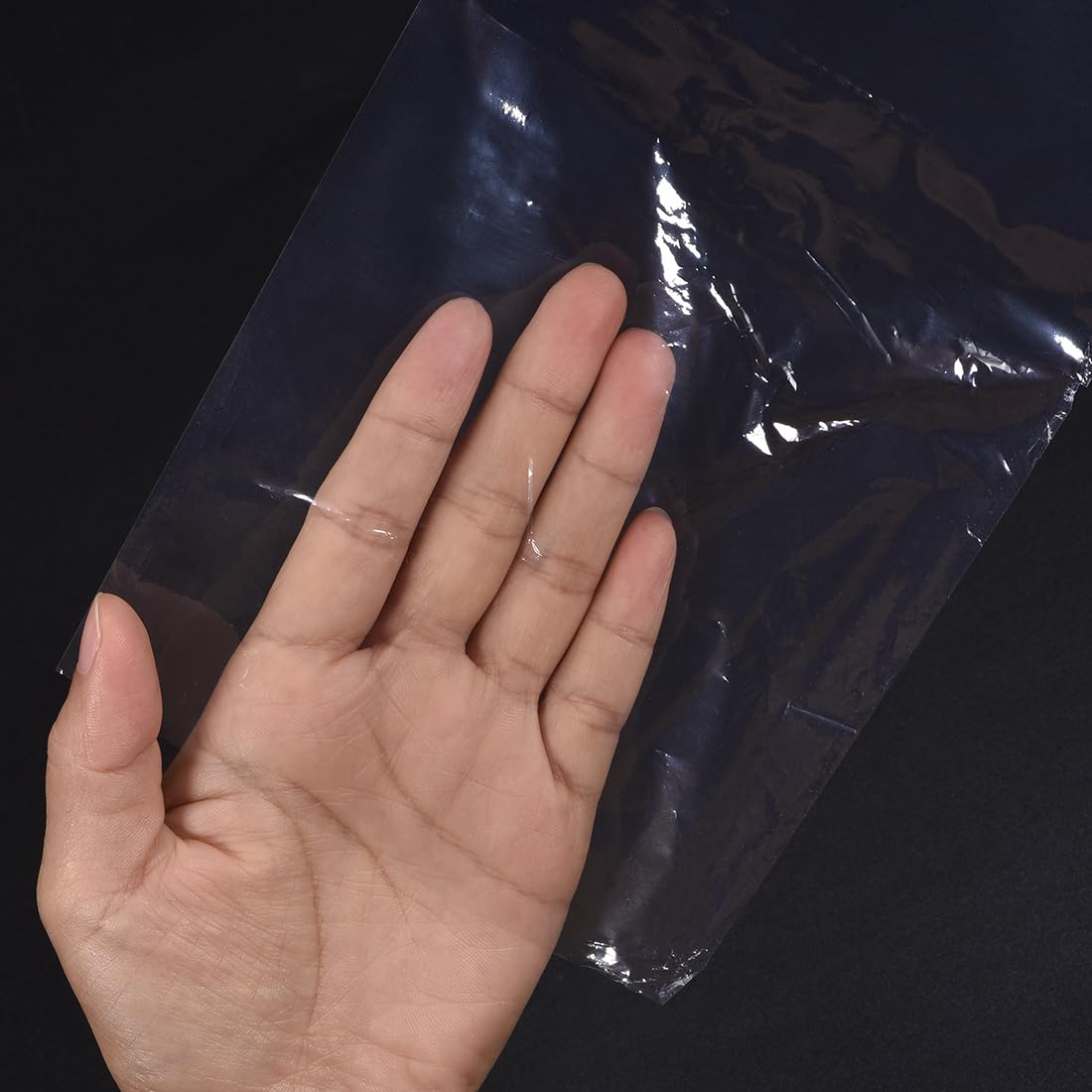 uxcell PVC Heat Shrink Bags 14x10 inch - 100pcs Industrial Shrinkable Wrapping Packaging Bags for Food, Crafts & Electronics | Heat Sealer Compatible for Secure Shipping & Storage