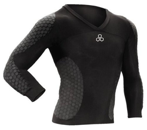 McDavid HexPad Soccer Goalkeeper Jersey - Breathable & Protective Goalie Shirt for Training & Matches - Ideal for Youth & Adult Players