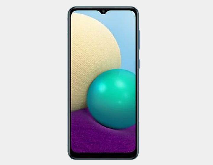 Samsung Galaxy A02 A022F/DS 32GB 3GB RAM Dual SIM Unlocked Smartphone - Blue | 4G LTE GSM Phone for Travel & Work | Perfect for Streaming, Gaming & Social Media