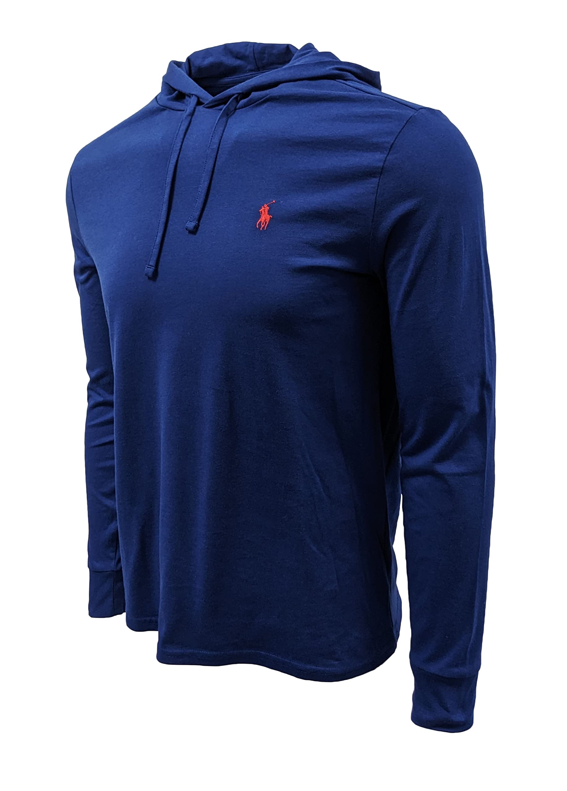 POLO RALPH LAUREN Men's Jersey Knit Hoodie T-Shirt - Comfortable Casual Pullover for Everyday Wear & Street Style