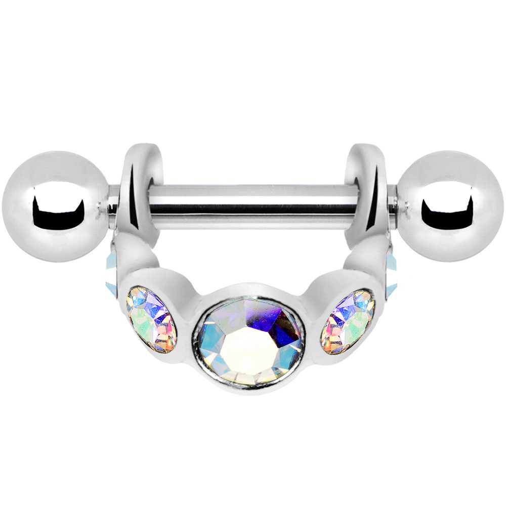 925 Sterling Silver Aurora Loop Mini Cartilage Shield Earring - Body Jewelry for Women | Perfect for Everyday Wear, Parties & Special Occasions