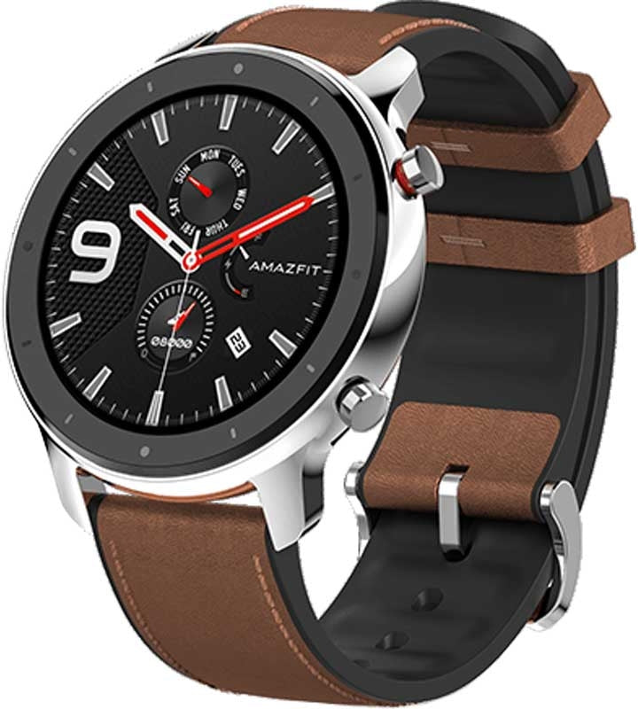 Amazfit GTR 47mm Smart Watch with Heart Rate Monitor, Sleep Tracking, 14-Day Battery Life - Fitness Tracker for Men & Women - Perfect for Running, Swimming & Daily Activity Tracking