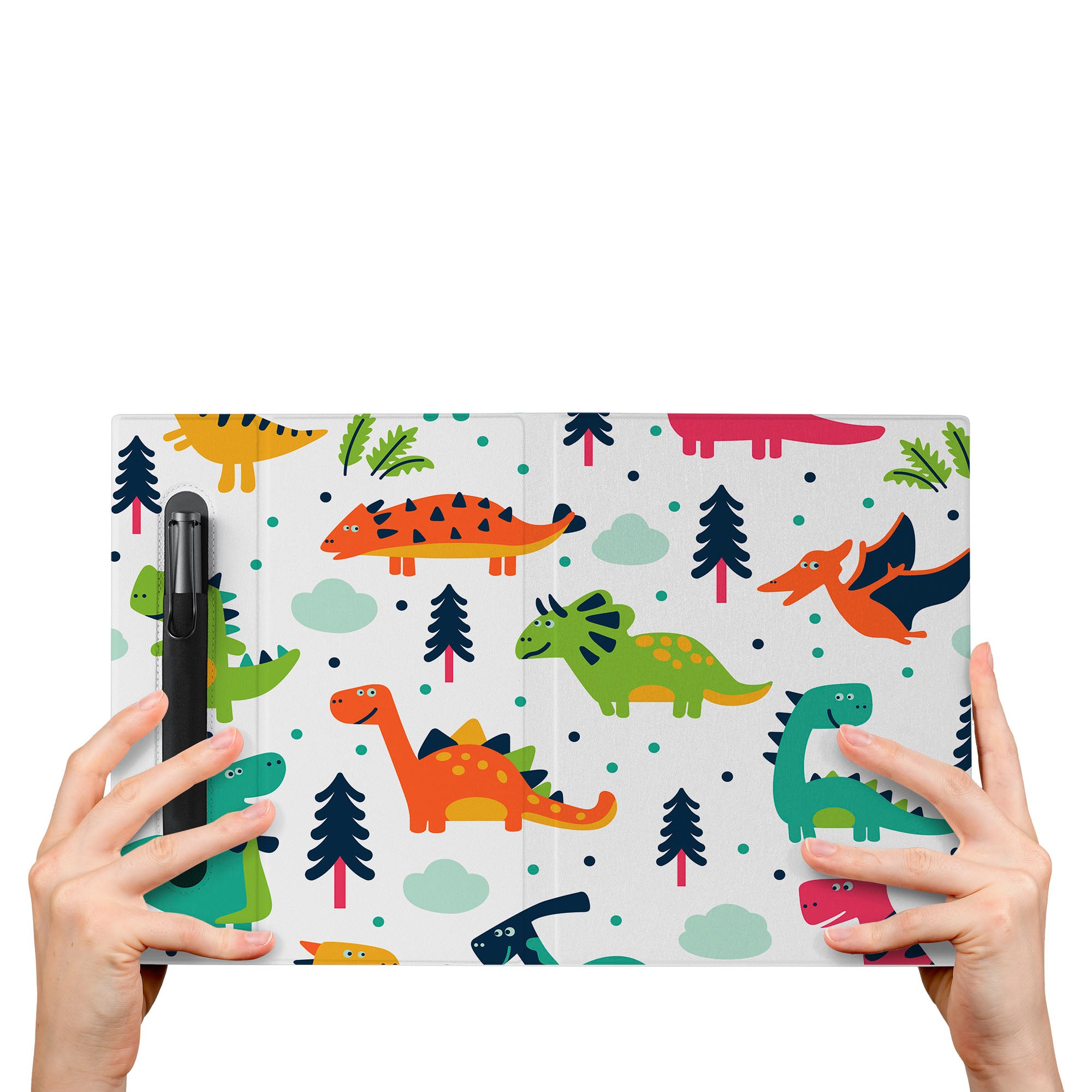 Premium reMarkable 2 Tablet Case & Marker Plus Stylus Bundle - Dinosaur Design | Protective Cover for Writing, Note-Taking & Digital Art | Perfect for Students, Professionals & Creatives