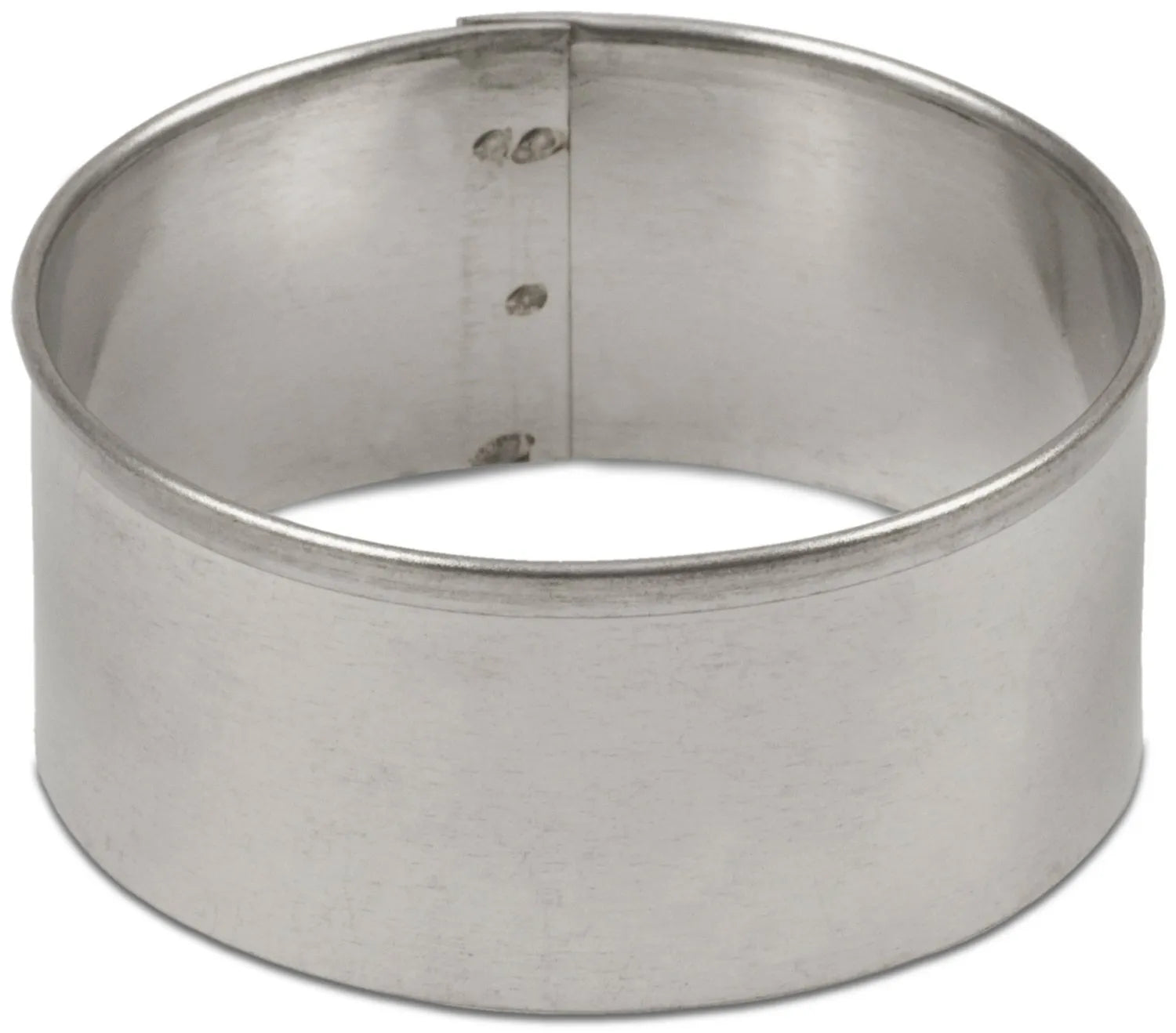 4oz Round Mold Cutter - Stainless Steel Fondant & Cookie Dough Cutter for Baking, Cake Decorating, and DIY Crafts