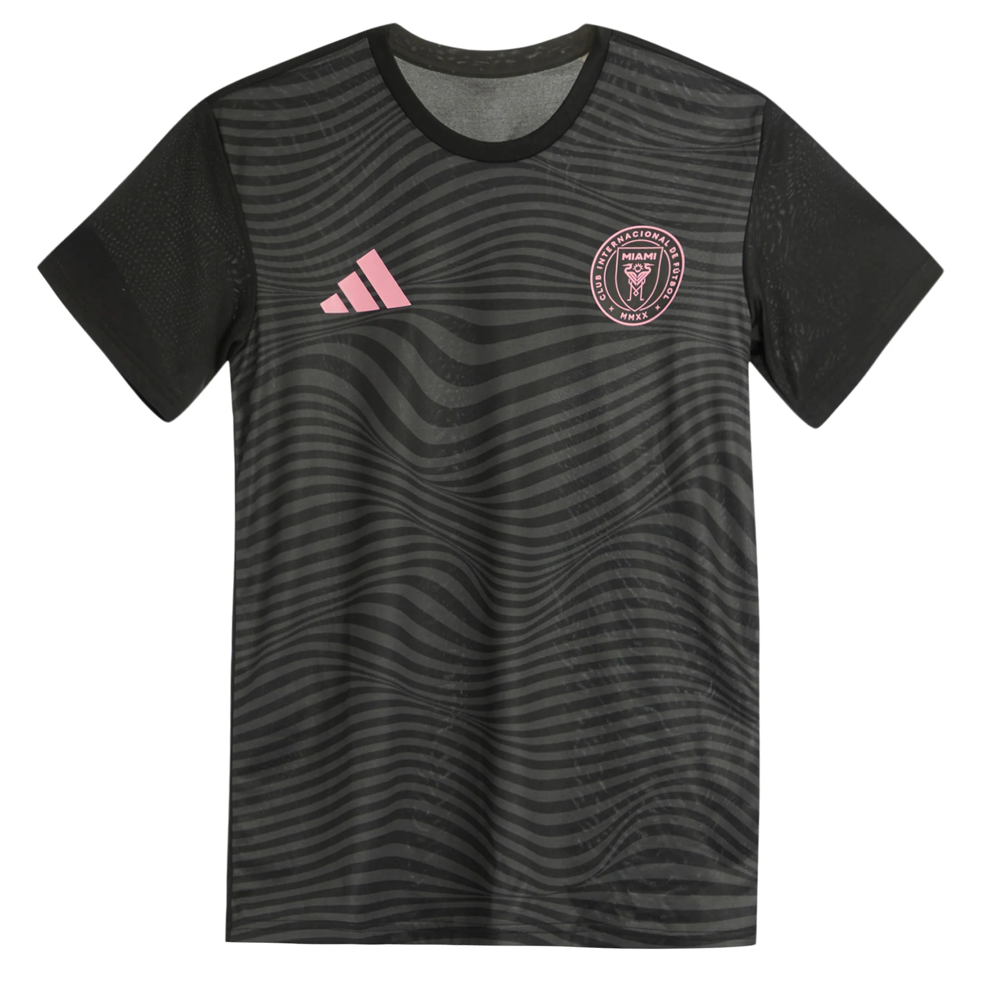 Adidas Lionel Messi 2024-2025 Authentic Soccer Jersey with Name & Number - Black/Truly Pink - Official Football Shirt for Fans & Players - Perfect for Match Days, Training & Collectibles