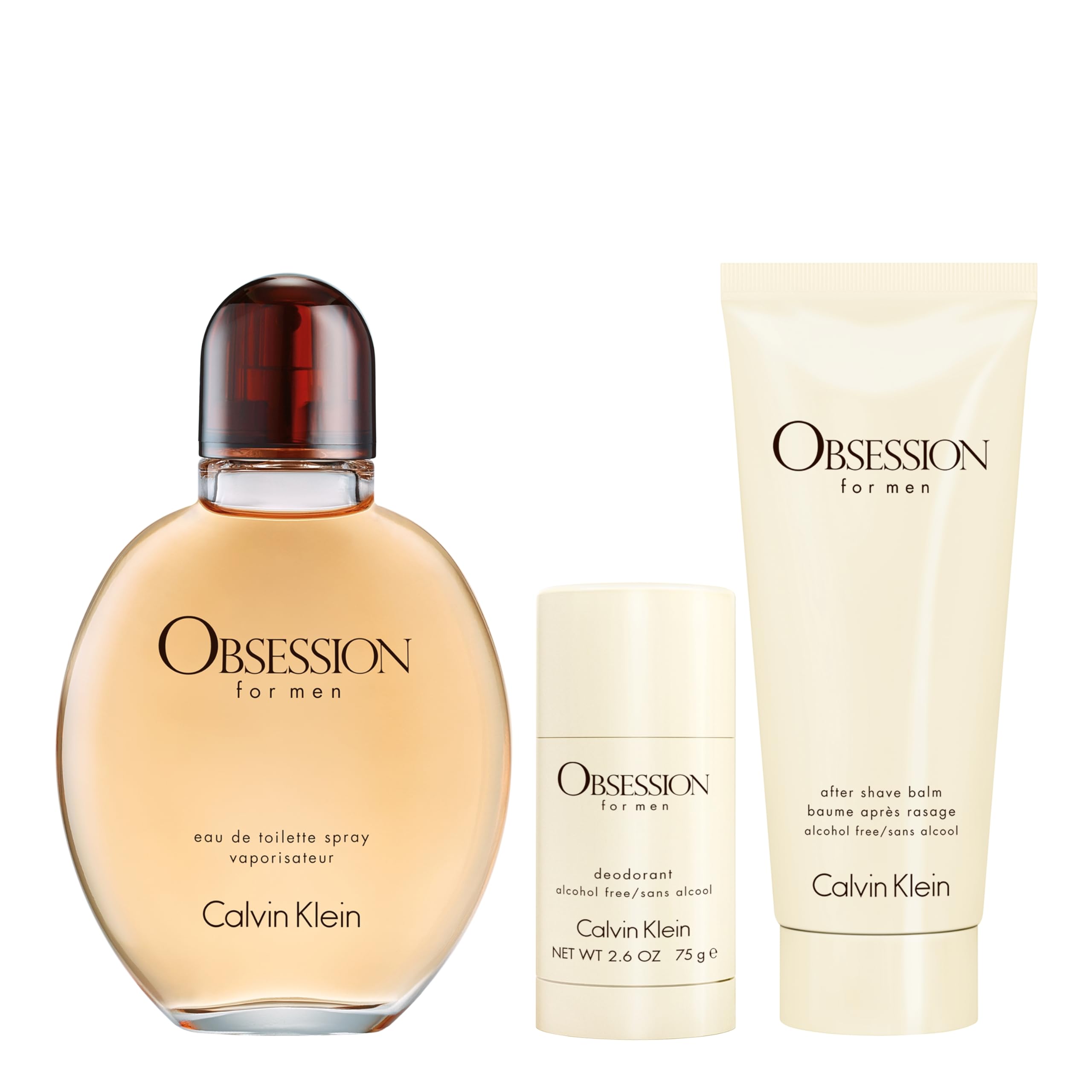 Calvin Klein Obsession for Men Eau de Toilette Spray - Amber Scented Cologne with Bergamot, Mandarin, Lavender & Musk Notes - Long Lasting Fragrance for Day & Night Wear - Perfect for Date Night, Office & Special Occasions