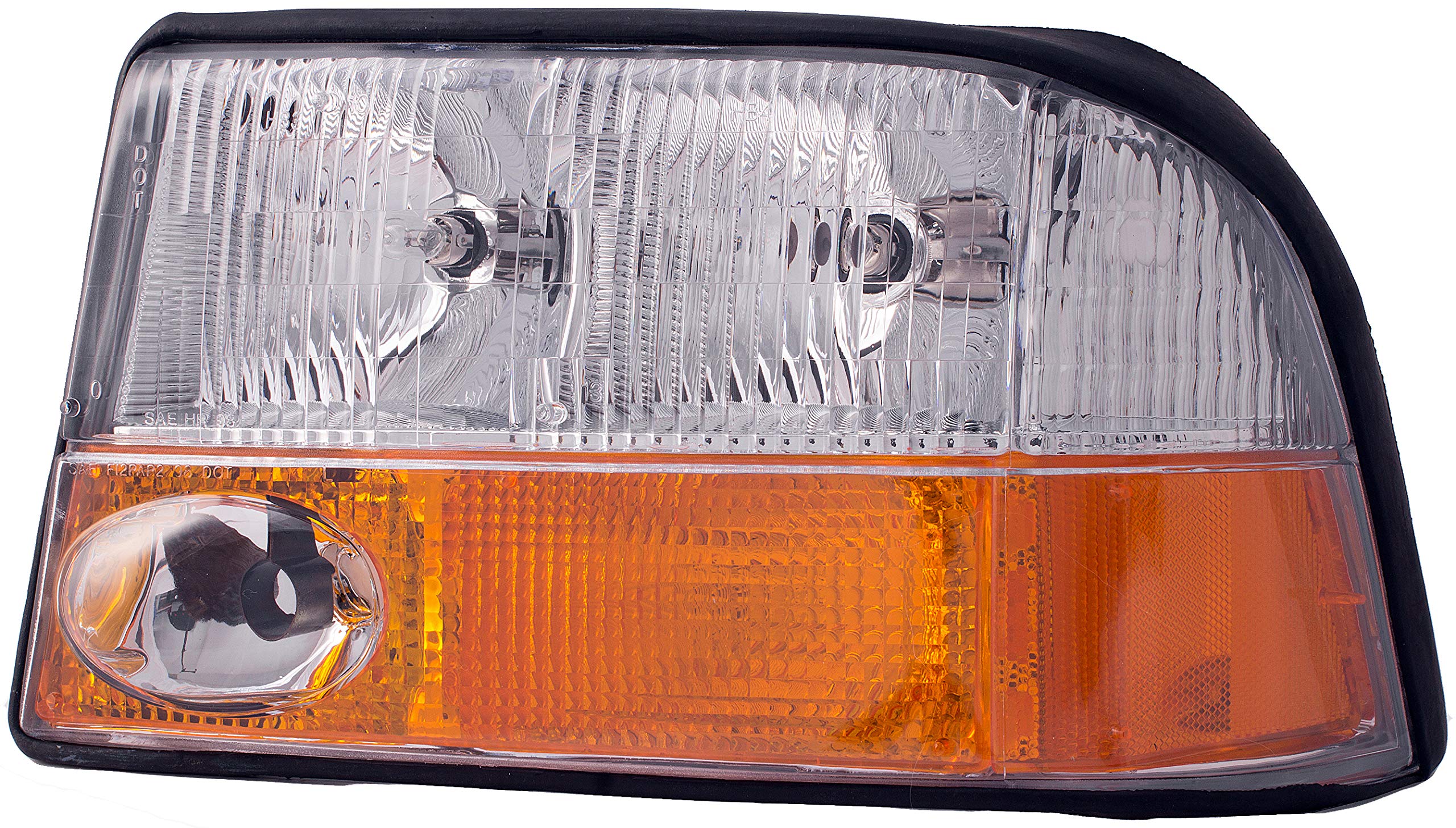 Dorman 1590110 Driver Side Headlight Assembly - Compatible with GMC & Oldsmobile Vehicles | Replacement Headlamp for Improved Night Visibility & Safety