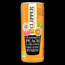 Organic Chamomile Orange Peach Herbal Tea Blend - 250ml | Relaxing & Refreshing Beverage for Stress Relief & Evening Relaxation