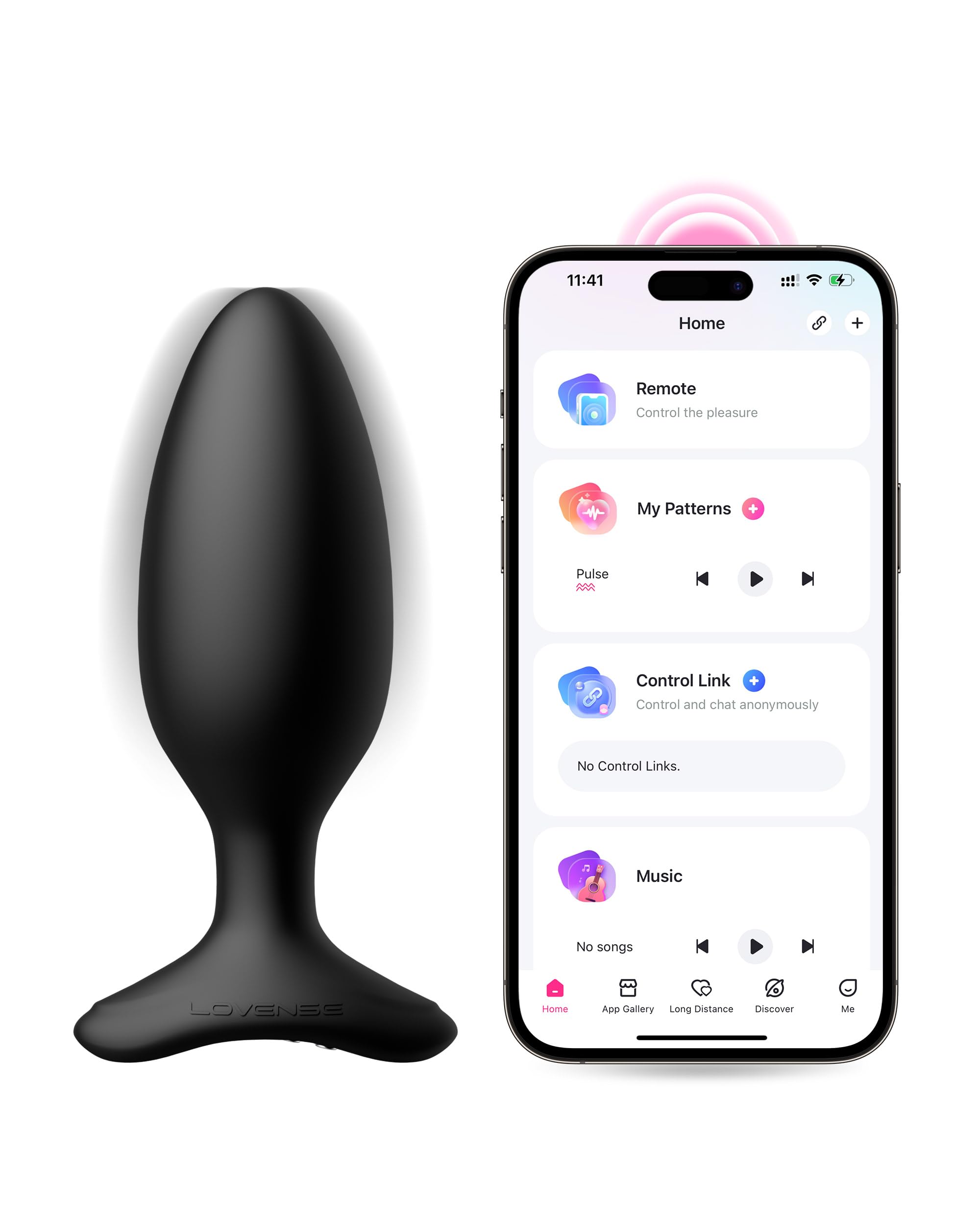 LOVENSE Hush 2 Vibrating Butt Plug 1.75