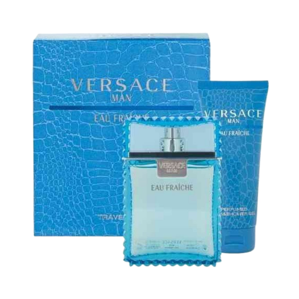 Men's Eau Fraiche Cologne Set - 2 Piece 100ml Eau de Toilette Spray for Day & Night Wear | Fresh Scent for Work, Date & Special Occasions