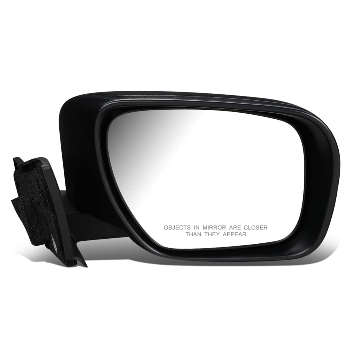 DNA Motoring OEM-MR-MA1321212 Right Passenger Side Power Adjustable Foldable Heated Rear View Mirror Compatible with 2012-2017 Mazda 5 | Perfect for Winter Driving & Enhanced Safety