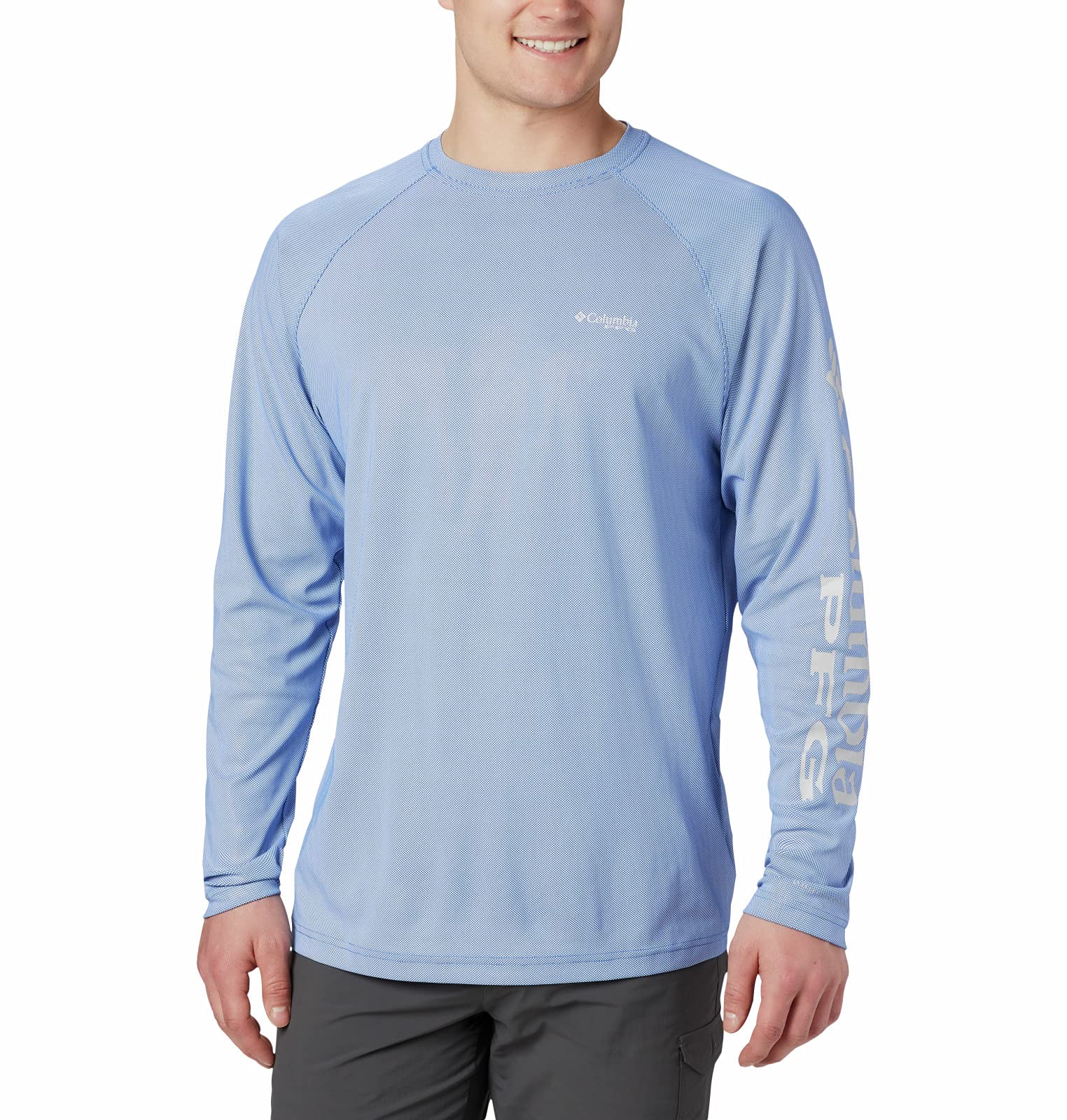 Columbia Men's Terminal Deflector Long Sleeve Shirt - Lightweight, Moisture-Wicking & UPF Sun Protection for Hiking, Camping & Outdoor Adventures