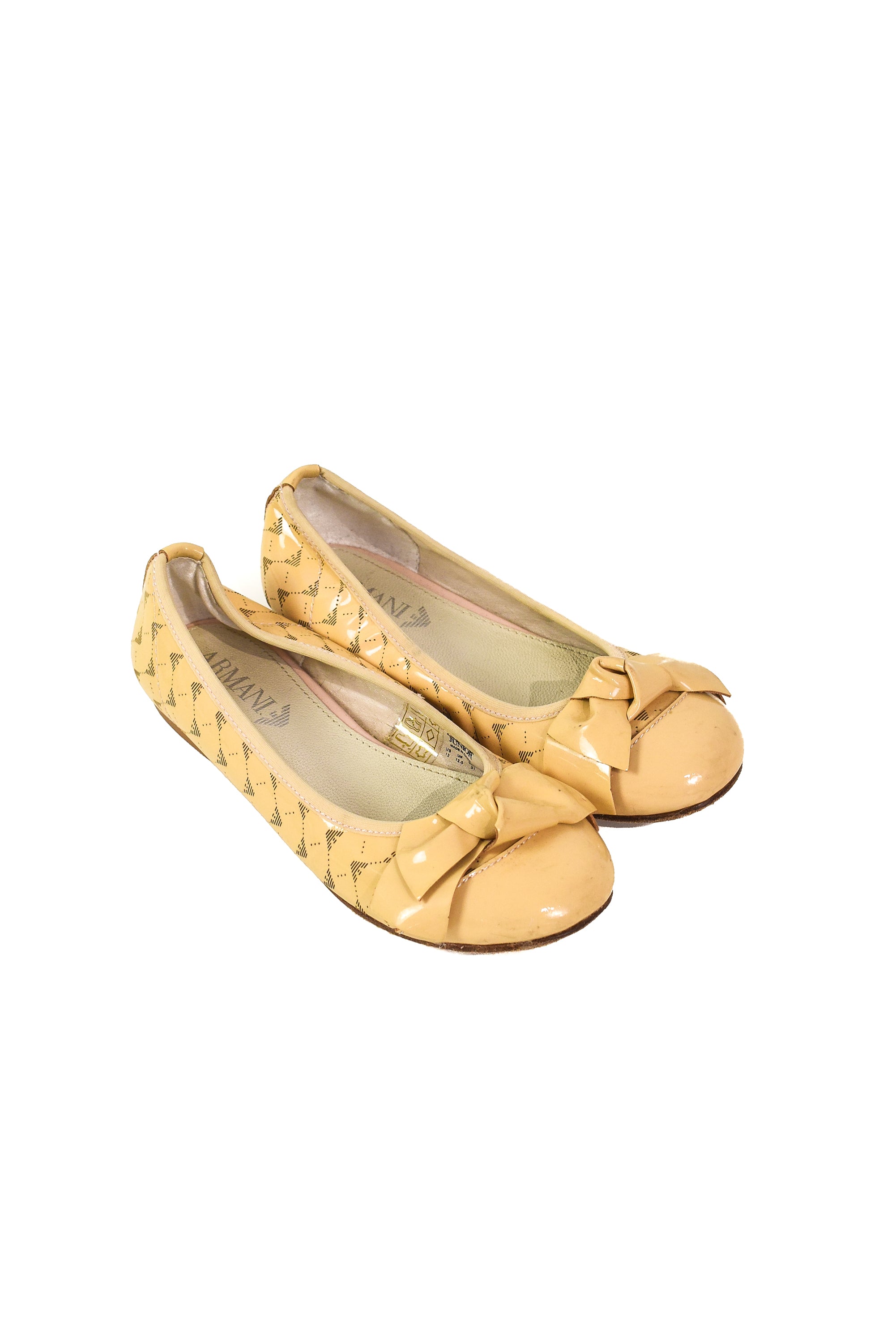 Armani Women's Flats Size 6T/7 (EU 31) - Comfortable Casual Shoes for Work, Travel & Everyday Wear