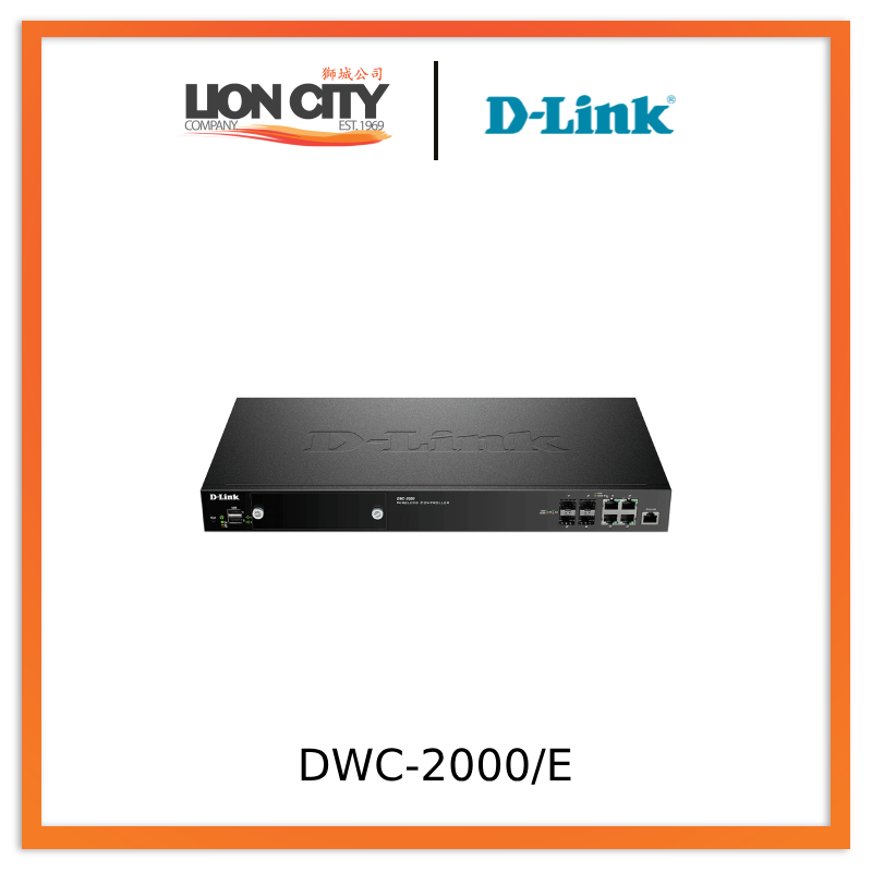 D-Link DWC-2000/E Wireless Controller for Business Networks - Pre-Order Now | Secure Cloud Management for Offices, Schools & Enterprise WiFi Systems