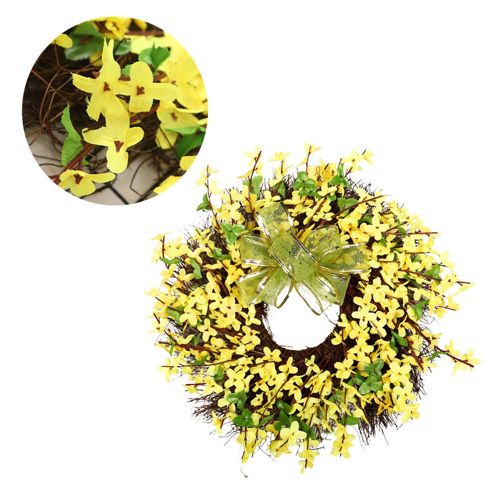 Amosfun Artificial Christmas Bamboo Flowers - Realistic Fake Greenery for Holiday Home Decor, Table Centerpieces, and Festive Party Arrangements