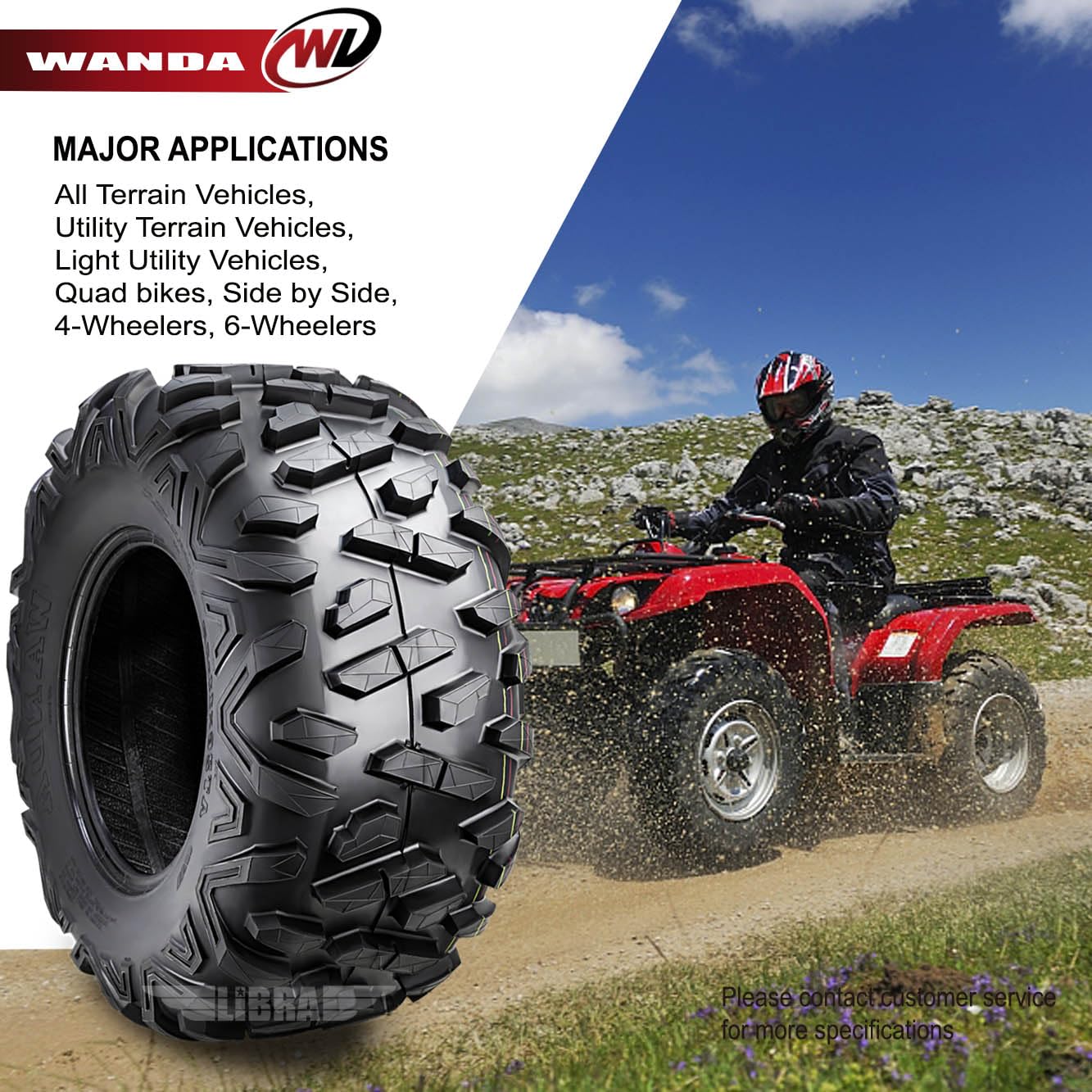 Premium 23x11-10 ATV/UTV Tires Full Set - Compatible with 2005 Suzuki QUV 620 4X4 - All-Terrain Off-Road Performance for Mud, Sand & Trail Riding
