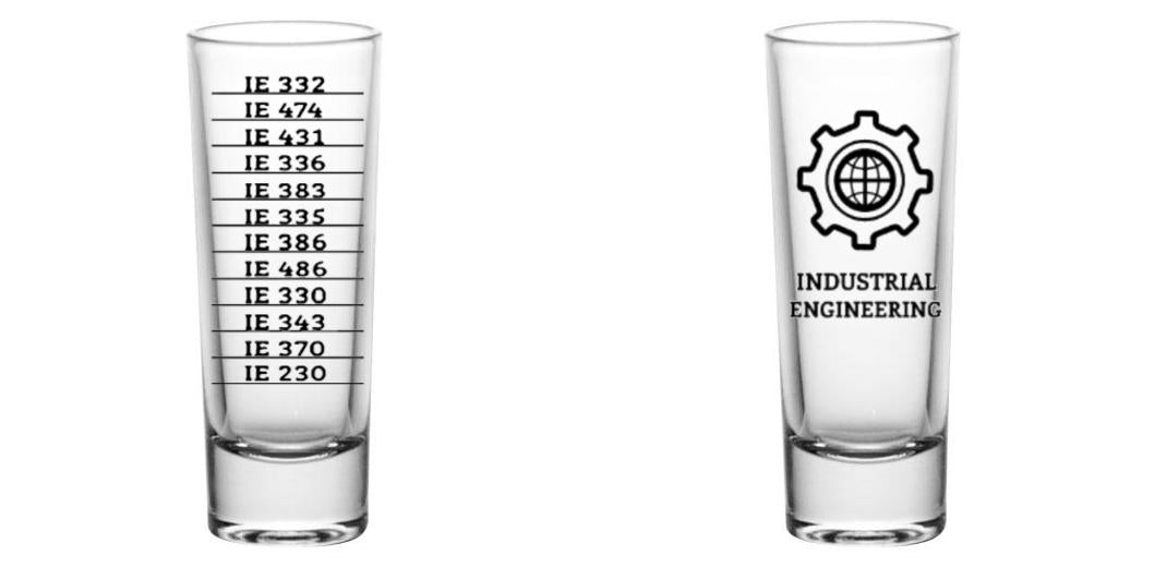 2oz Custom BarConic® Tall Shot Glasses - Clear Glass Party Cups for Whiskey, Tequila & Cocktails - Perfect for Bars, Weddings & Birthday Celebrations
