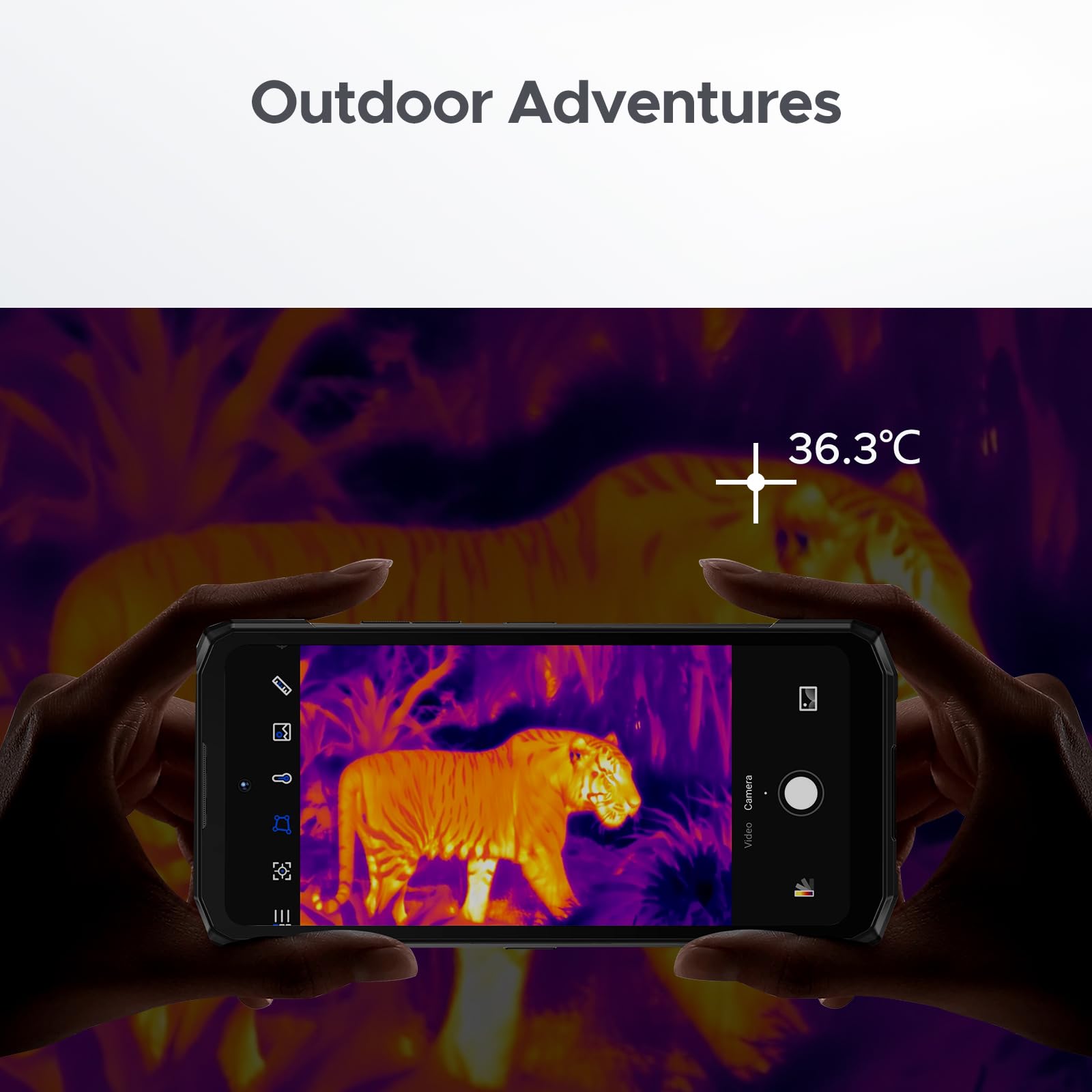 DOOGEE Fire 6 Rugged Smartphone - 6.56