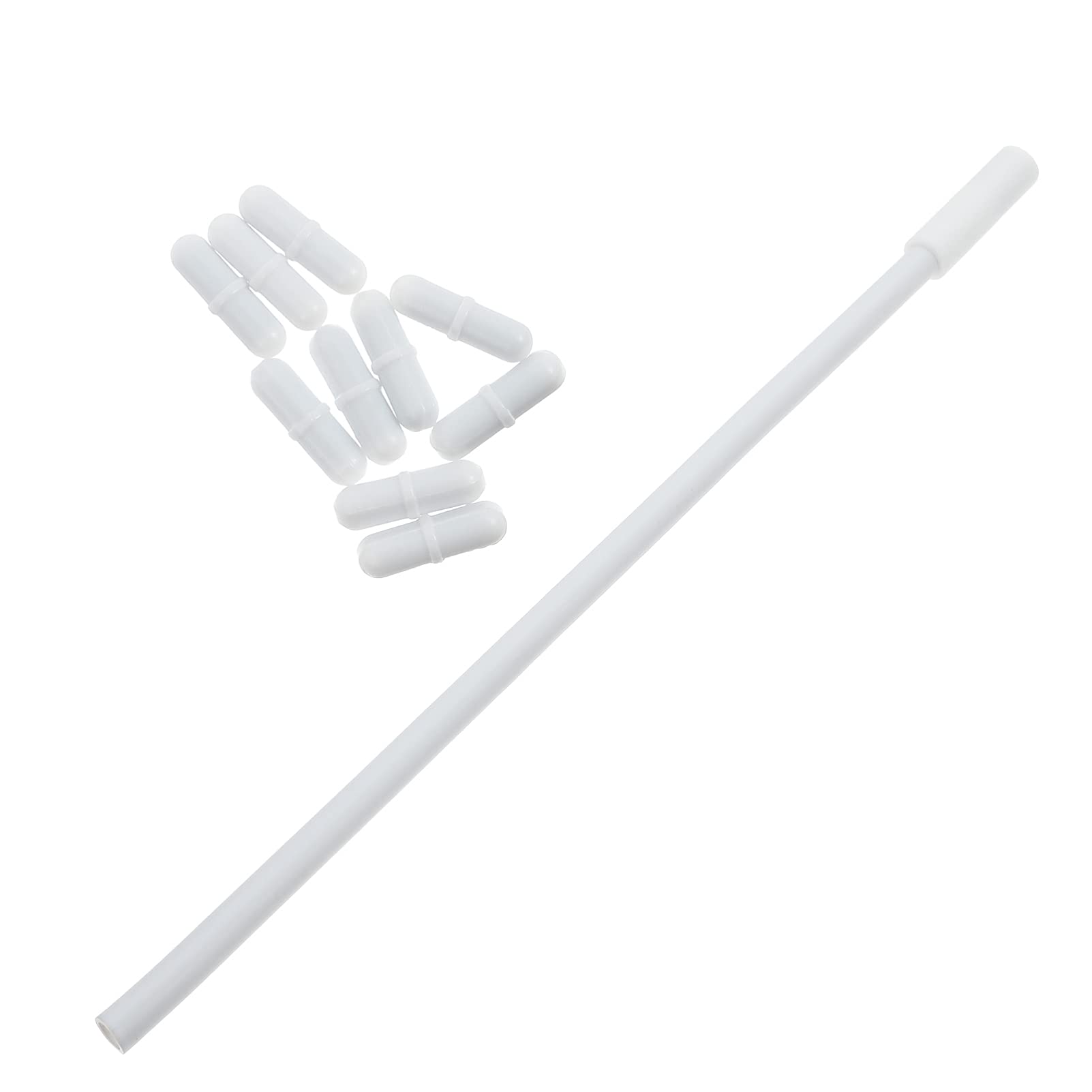 Baluue PTFE Magnetic Stirrer Mixer with Stir Bar - Lab-Grade Stirring Rod for Biological & Chemical Liquids - Perfect for Laboratory Research & Experiments