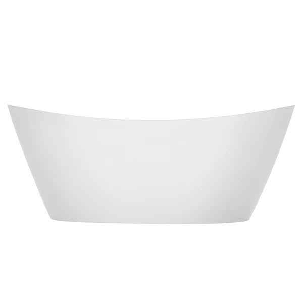 Empava 67-Inch Freestanding Soaking Bathtub with 7-Color LED Lights - Modern Acrylic Bathtub for Spa Relaxation at Home (67FT1518LED) | Perfect for Master Bathroom, Luxury Home Decor & Hydrotherapy