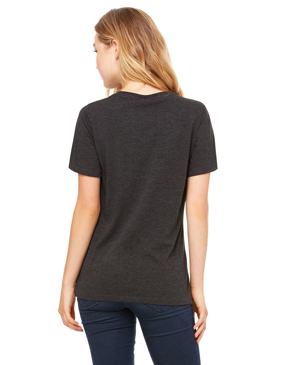 Bella + Canvas 6405 Women's Relaxed Fit Jersey V-Neck T-Shirt | Soft Cotton Tee for Casual Wear, Layering & Everyday Comfort