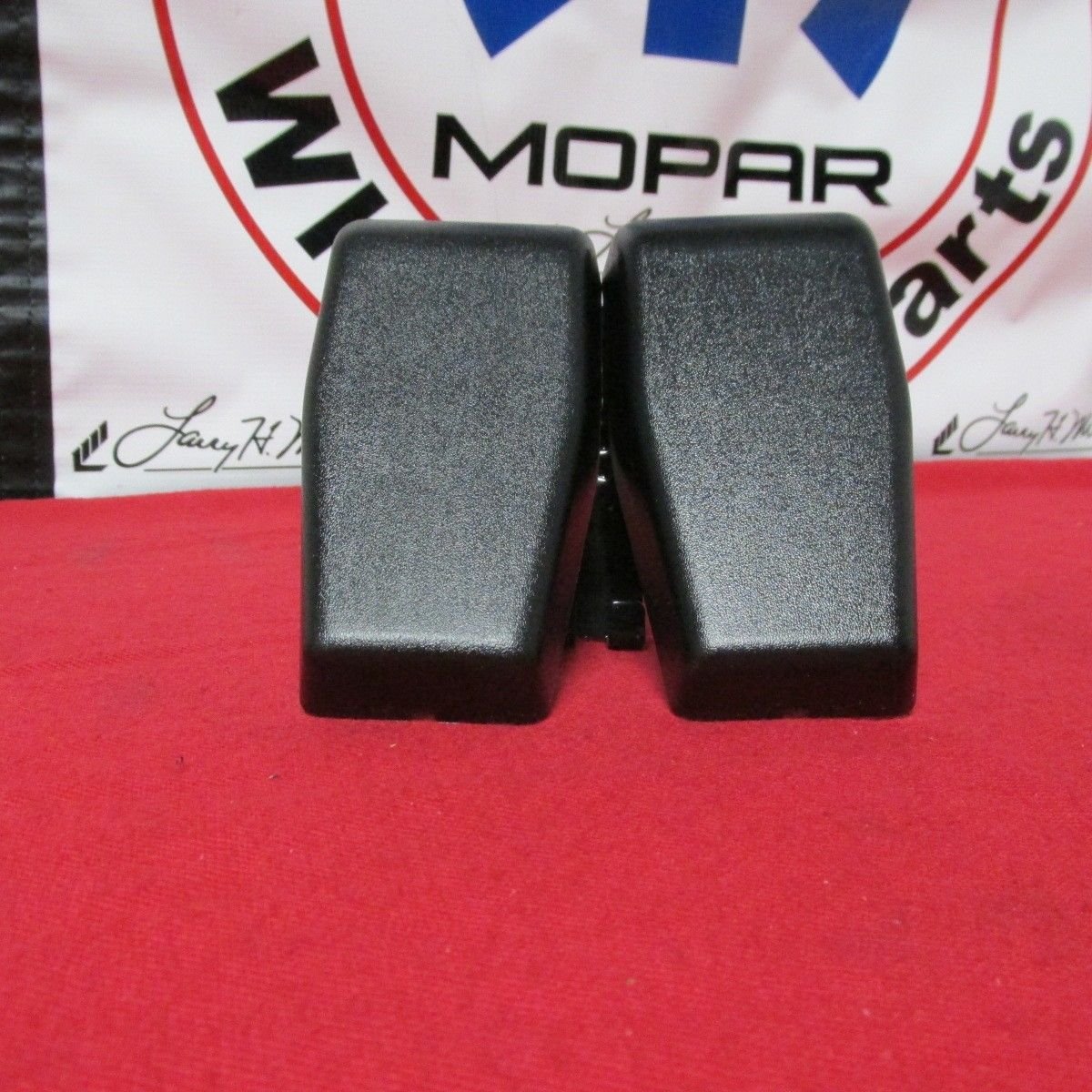 2011-2014 Jeep Wrangler Lift Gate Glass Hinge Covers - OEM Replacement Pair for JK Models - Perfect for Off-Road Protection & Door Maintenance