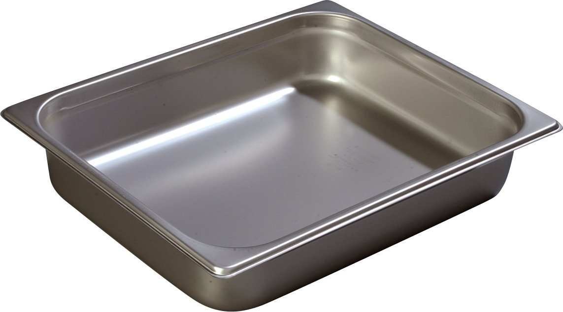 Carlisle Durapan Stainless Steel Half Size Hotel Pan - 2.5