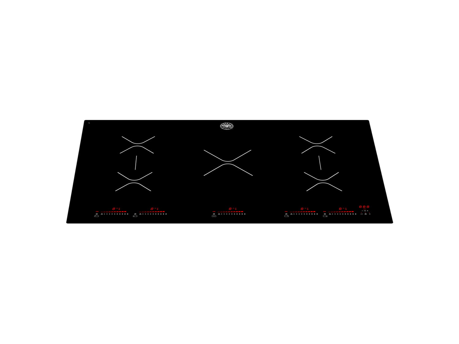 Bertazzoni P365IAE 36-Inch 5-Zone Induction Cooktop in Black - Premium Kitchen Appliance for Modern Home Cooking