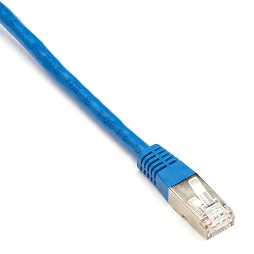 Black Box Cat.5e SSTP Shielded Ethernet Patch Cable - High-Speed Network Cable for Office, Data Center, and Server Room Connections