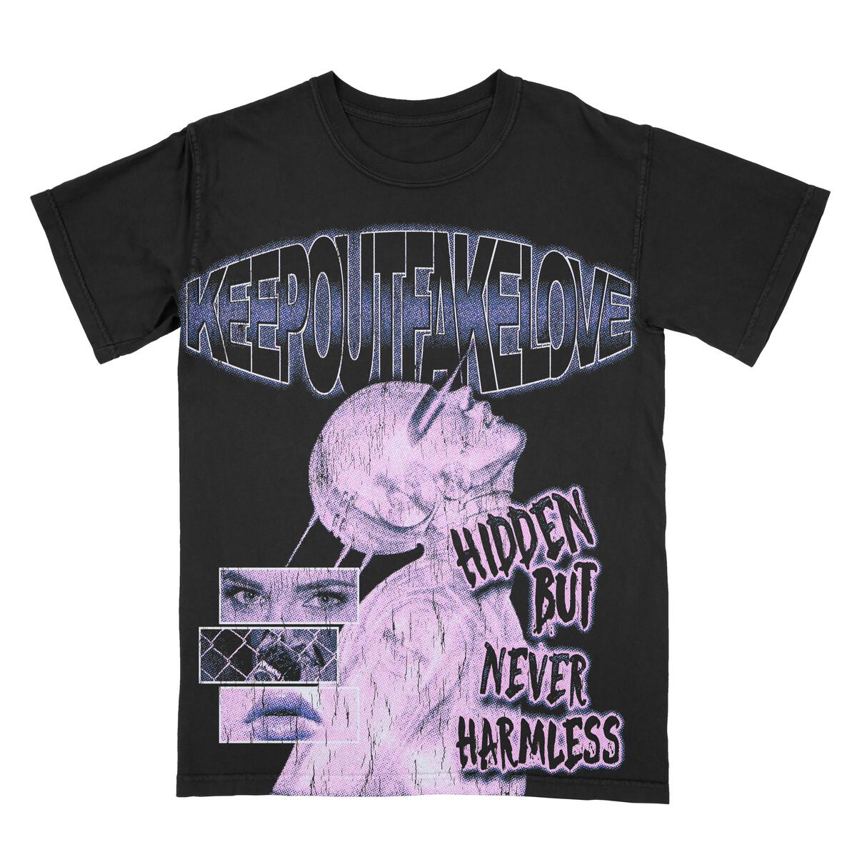Keep Out of Love Brand Hidden Love Tee - Trendy Graphic T-Shirt for Casual Wear & Street Style