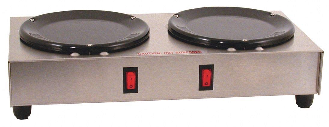 Newco X-2 Dual Station Commercial Food Warmer - Countertop Heated Display for Restaurants, Cafes & Catering