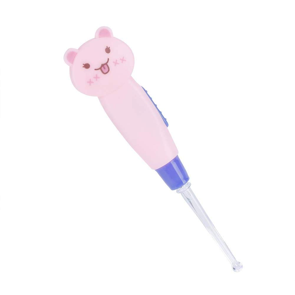 LED Ear Wax Removal Kit - Safe Ear Cleaner Tool with Scoop & Tweezers for Kids & Adults | Gentle Earwax Removal for Home Use & Pet Care (Cats)