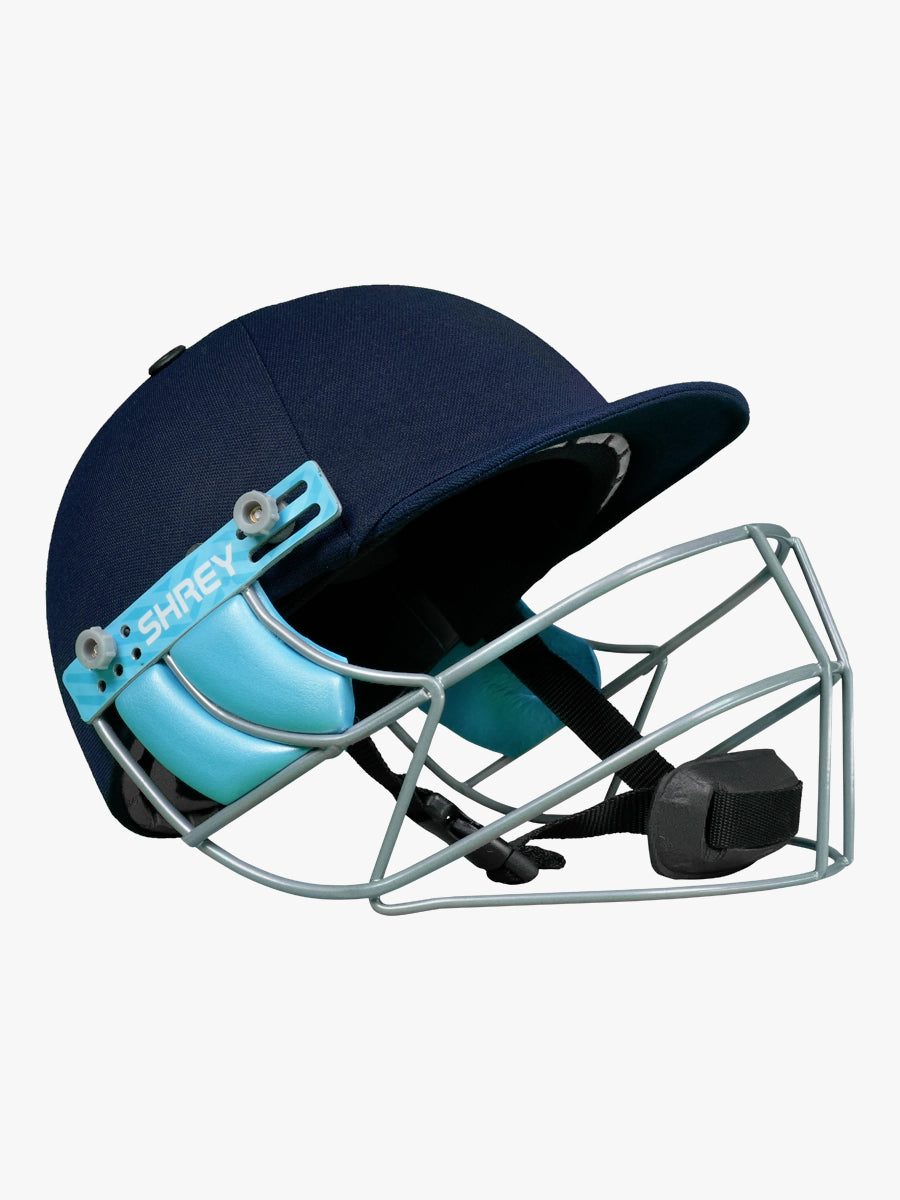 Shrey Match 3.0 Steel Cricket Helmet - Lightweight & Durable Protective Gear for Cricket Players - Perfect for Practice, Matches & Training Sessions