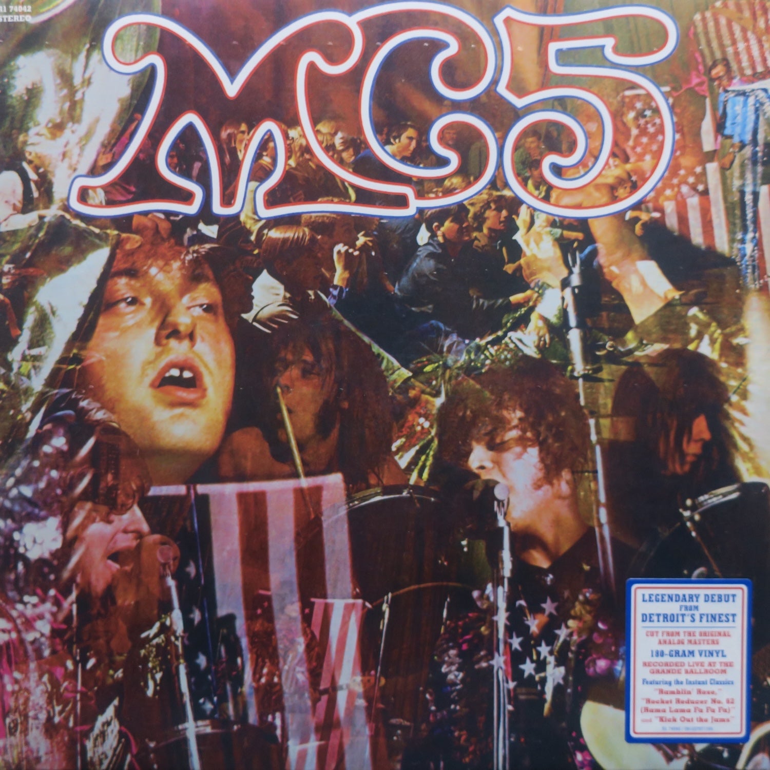MC5 'Kick Out The Jams' Vinyl LP Record - 1969 Original Garage Rock & Psychedelic Music Album - Perfect for Vintage Music Collectors and Rock Enthusiasts