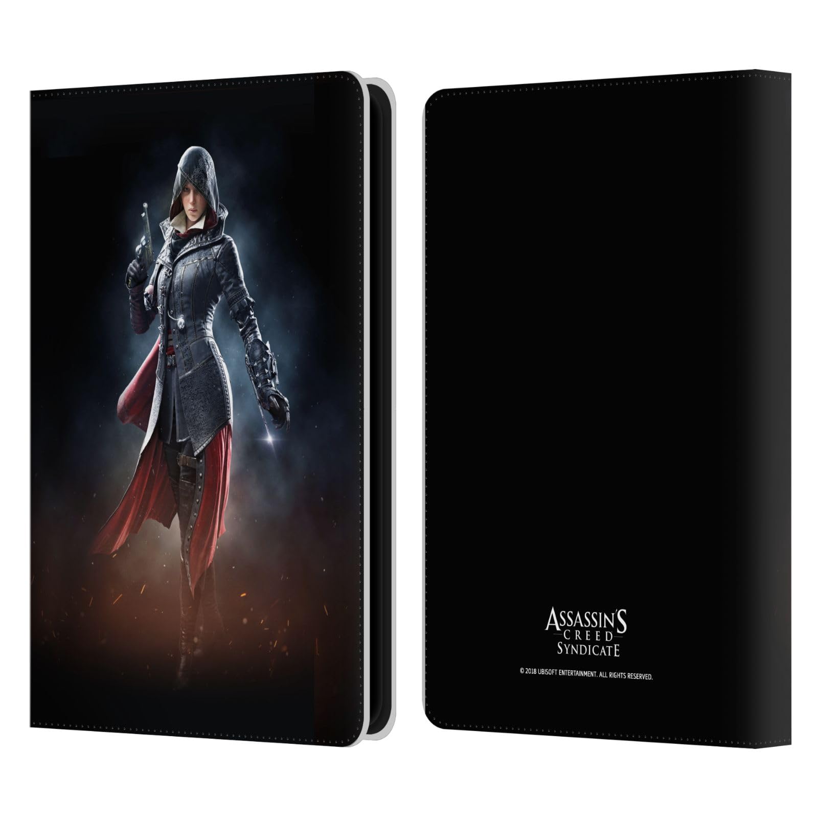Officially Licensed Assassin's Creed Syndicate Evie Frye Leather Book Wallet Case for Kindle Paperwhite 5 (2021) - Protective Cover with Character Art | Perfect for Reading, Travel & Gifts